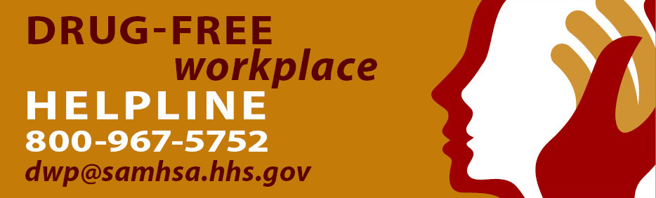 Drug-Free workplace helpline logo