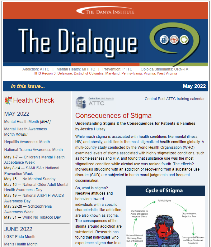 Dialogue eNewsletter, 05/05/2022