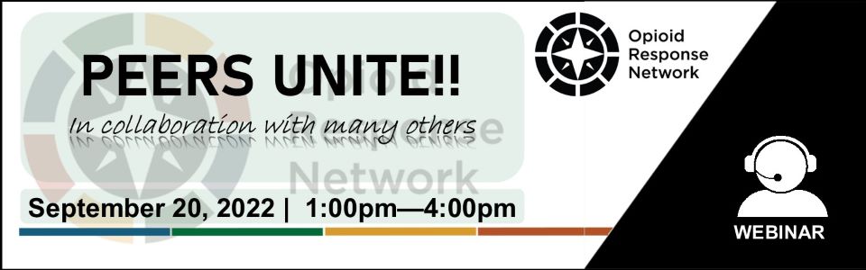 ORN event - Peers Unite, 09/20/2023