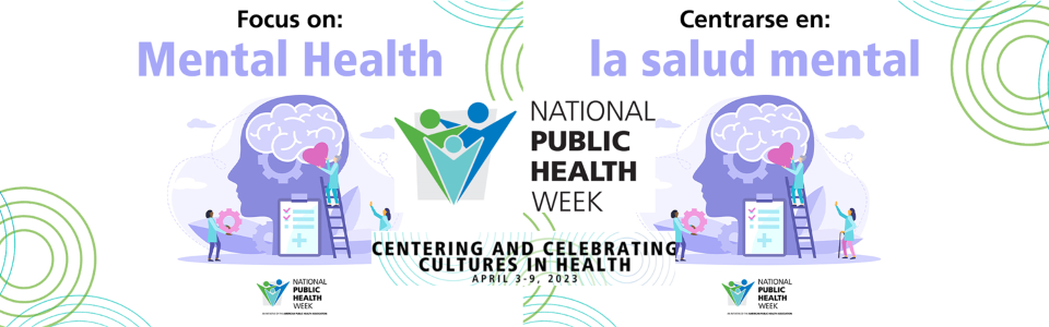National Public Health Week Graphic 2023 