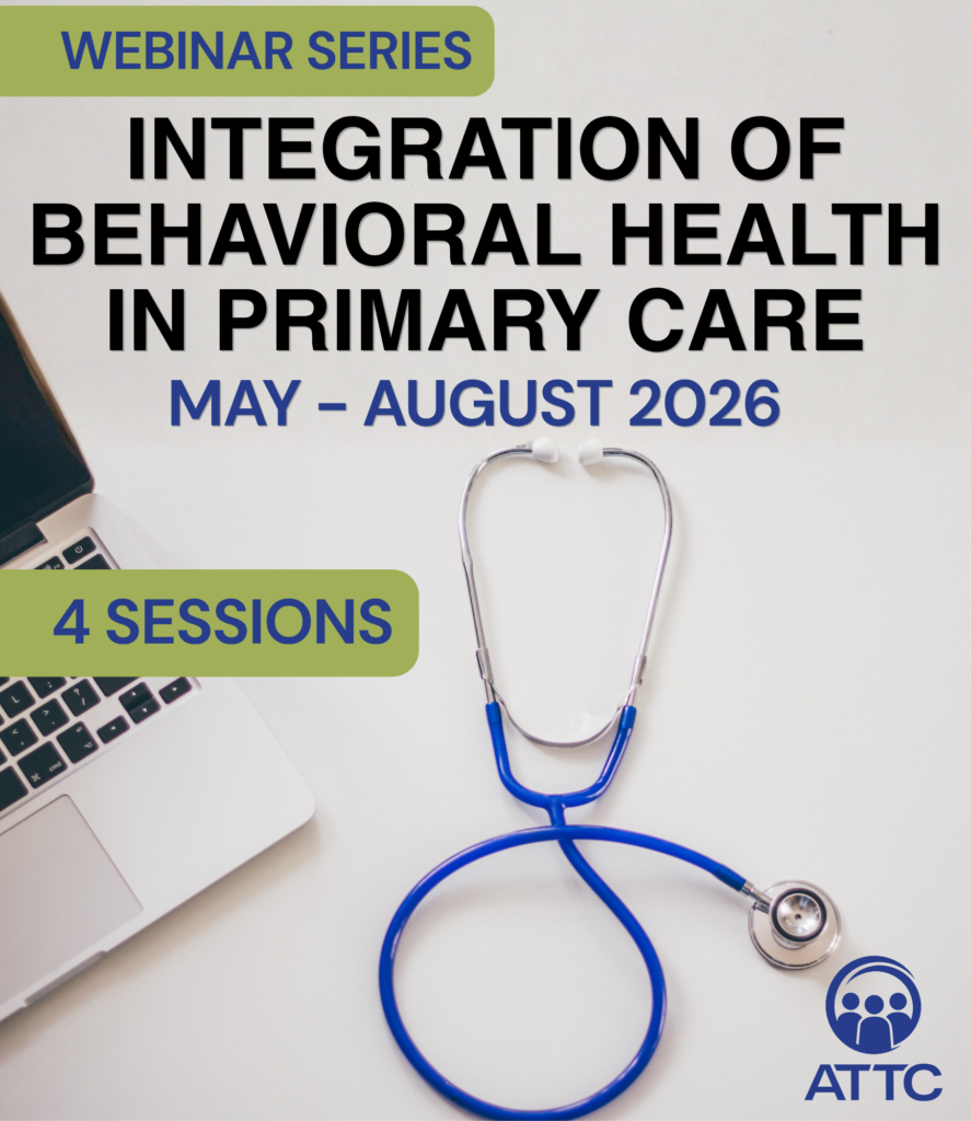 Stethoscope and a computer with words webinars